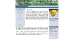 Desktop Screenshot of kaatskillsurveyors.com